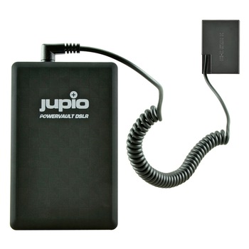 Kit Acumulator Extern Jupio Power Vault DSLR - 28 Wh (Compatibil Canon LP-E17 si Tablete / SmartPhone), Negru Kit Acumulator Extern Jupio Power Vault DSLR - 28 Wh (Compatibil Canon LP-E17 si Tablete / SmartPhone), Negru