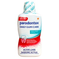 Apa de gura fara alcool Parodontax Daily Gum Care Fresh Mint, 500 ml