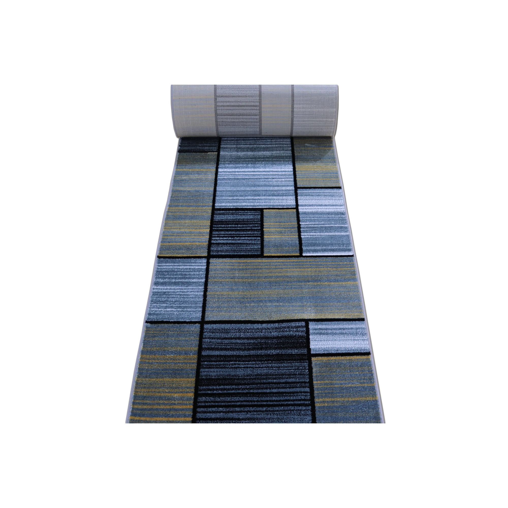 Traversa Covor Gold COLLECTION latime 80 cm -0846 gri/bej