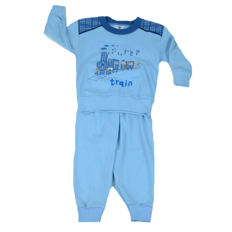 Pijama pentru baieti NN 566268-AL, Albastru, 74 cm