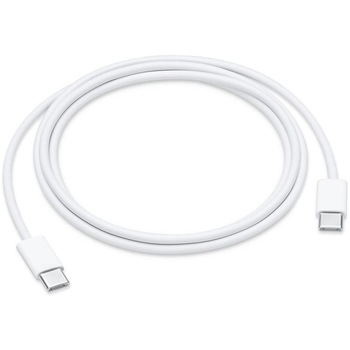 Cablu de incarcare Type-C la Type-C pentru MacBook Pro/Air, 1M lungime, Alb, BBL1826 Cablu de incarcare Type-C la Type-C pentru MacBook Pro/Air, 1M lungime, Alb, BBL1826