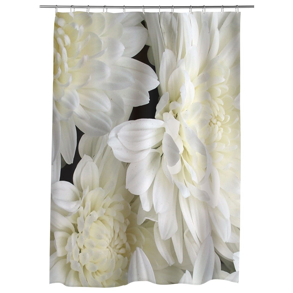 Perdea Dus, Cada, pentru Baie, Heartwork, Inflorit, Model Multicolor, Decoratiuni Baie, 150 x 200 cm