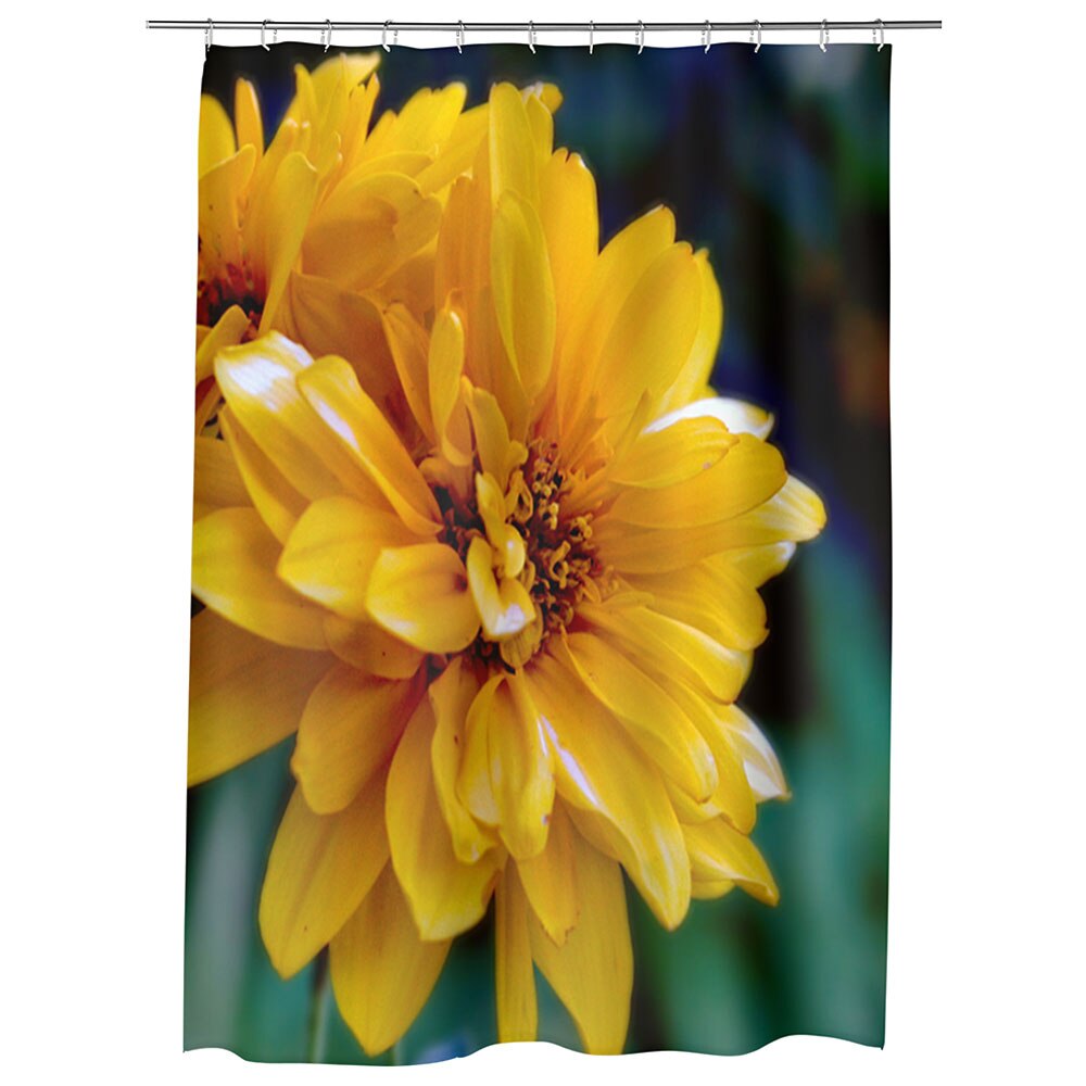 Perdea Dus, Cada, pentru Baie, Heartwork, Dupa amiaza de vara, Model Multicolor, Decoratiuni Baie, 150 x 200 cm