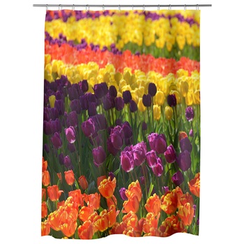 Perdea Dus, Cada, pentru Baie, Heartwork, Curcubeu de flori, Model Multicolor, Decoratiuni Baie, 150 x 200 cm Perdea Dus, Cada, pentru Baie, Heartwork, Curcubeu de flori, Model Multicolor, Decoratiuni Baie, 150 x 200 cm