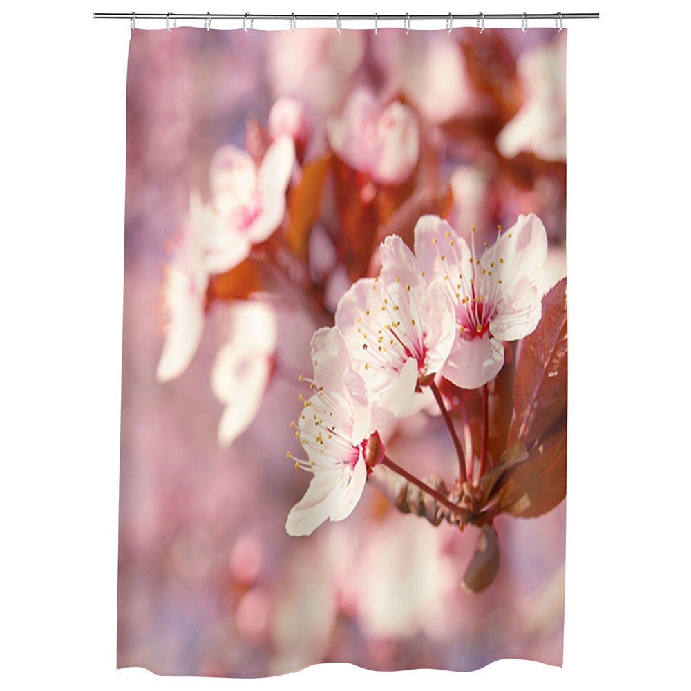 Perdea Dus, Cada, pentru Baie, Heartwork, Proaspat inflorit, Model Multicolor, Decoratiuni Baie, 150 x 200 cm