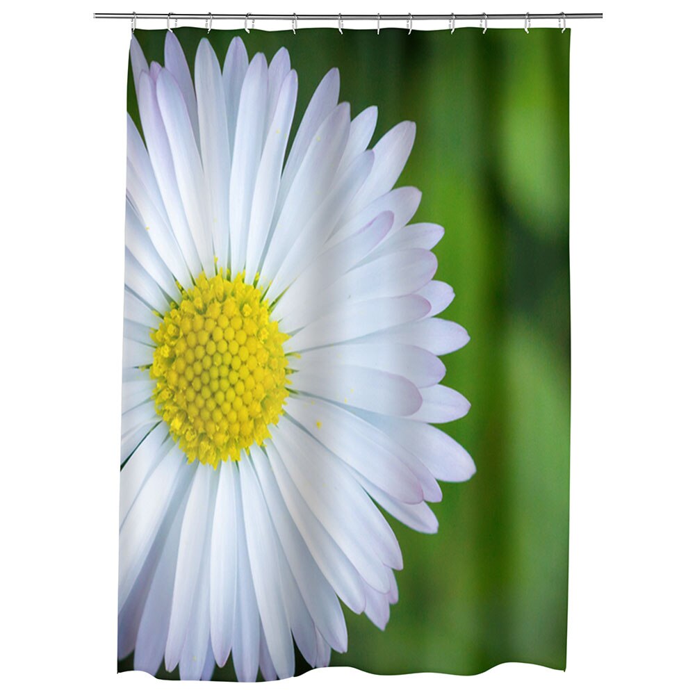 Perdea Dus, Cada, pentru Baie, Heartwork, Floare curioasa, Model Multicolor, Decoratiuni Baie, 150 x 200 cm