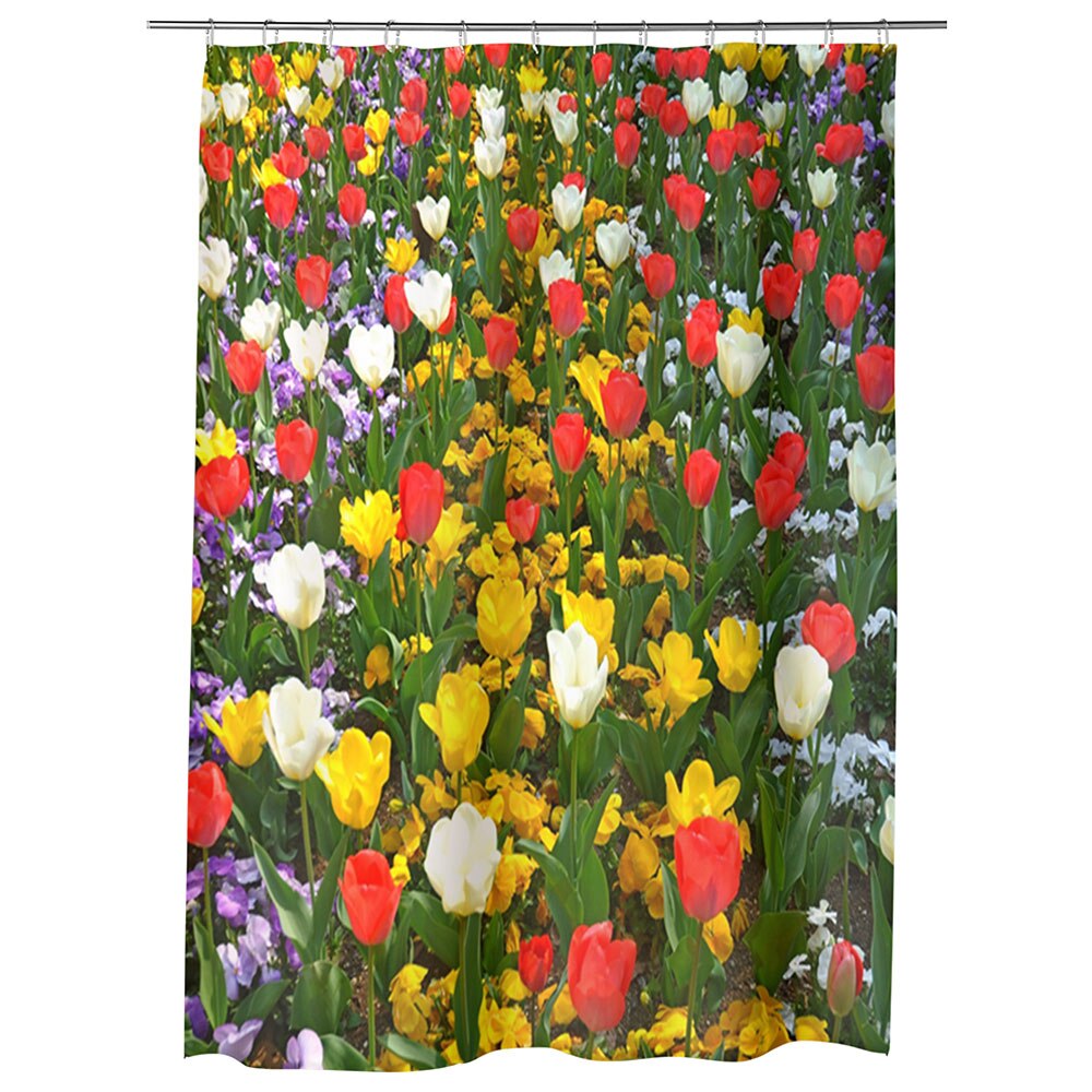 Perdea Dus, Cada, pentru Baie, Heartwork, Culori amestecate, Model Multicolor, Decoratiuni Baie, 150 x 200 cm