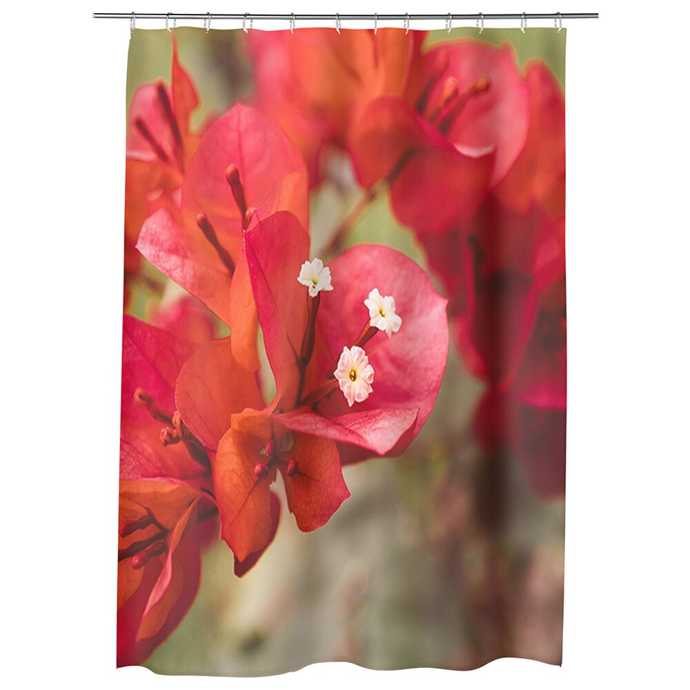 Perdea Dus, Cada, pentru Baie, Heartwork, Flori rare, Model Multicolor, Decoratiuni Baie, 150 x 200 cm