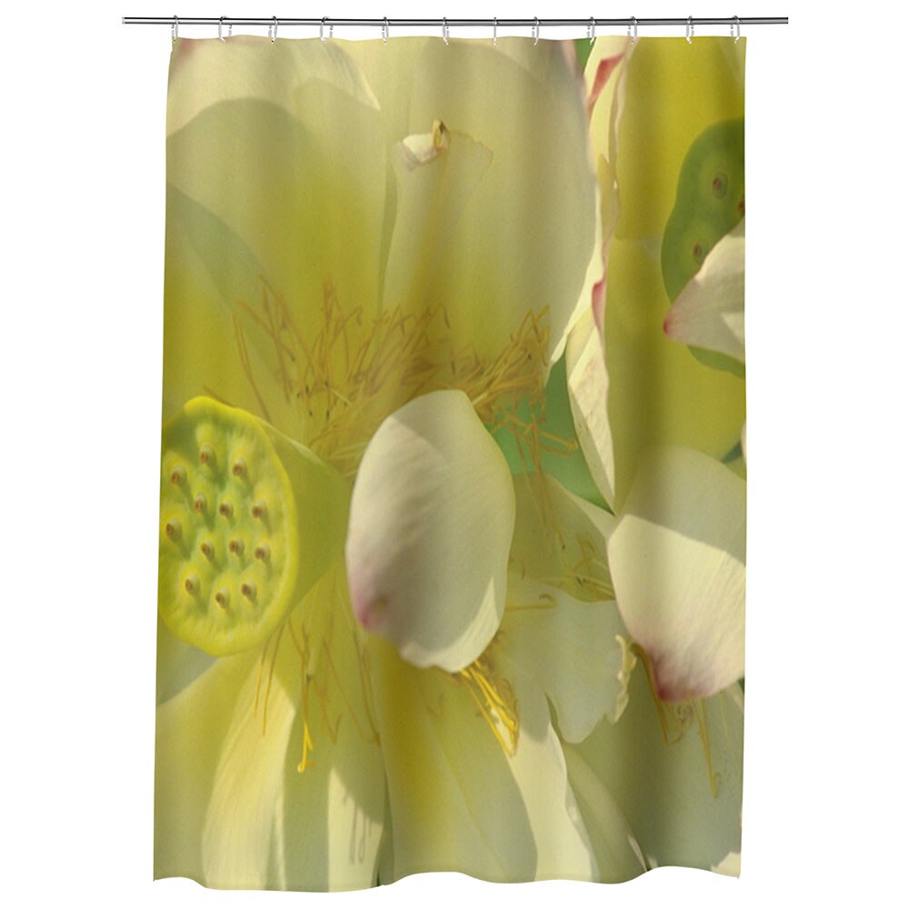 Perdea Dus, Cada, pentru Baie, Heartwork, Flori firave, Model Multicolor, Decoratiuni Baie, 150 x 200 cm