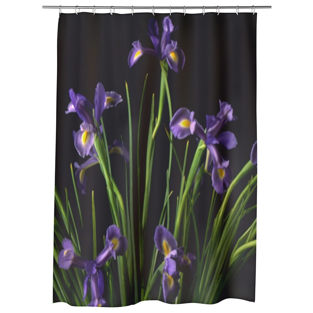 Perdea Dus, Cada, pentru Baie, Heartwork, Buchet, Model Multicolor, Decoratiuni Baie, 150 x 200 cm