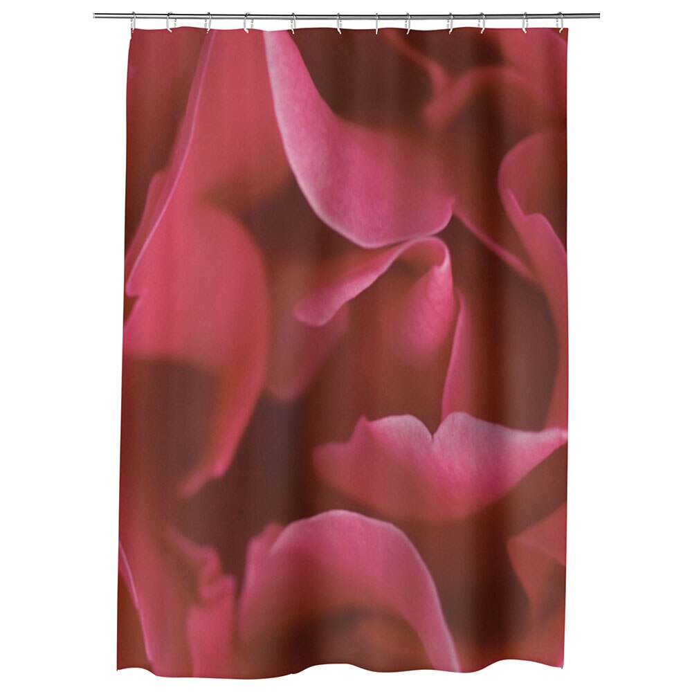 Perdea Dus, Cada, pentru Baie, Heartwork, Petale subtirele, Model Multicolor, Decoratiuni Baie, 150 x 200 cm