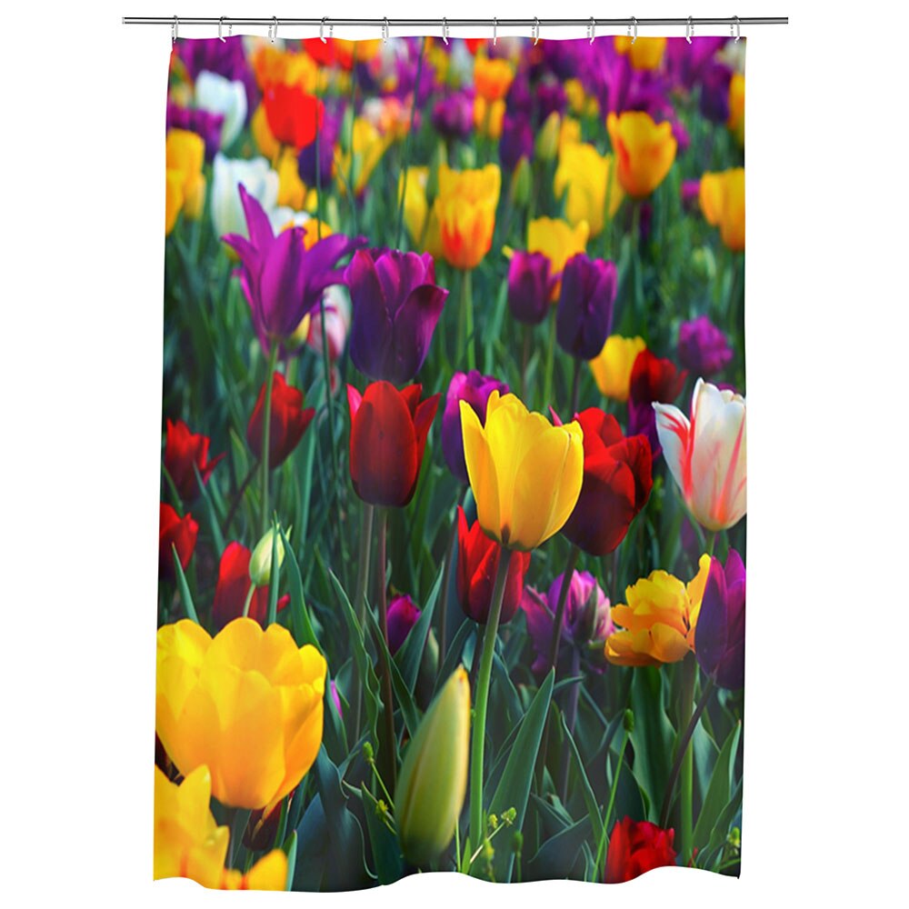 Perdea Dus, Cada, pentru Baie, Heartwork, Paleta de culori, Model Multicolor, Decoratiuni Baie, 150 x 200 cm