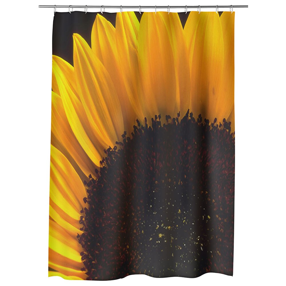 Perdea Dus, Cada, pentru Baie, Heartwork, Floare pe camp, Model Multicolor, Decoratiuni Baie, 150 x 200 cm