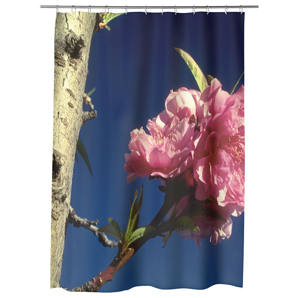 Perdea Dus, Cada, pentru Baie, Heartwork, Viata, Model Multicolor, Decoratiuni Baie, 150 x 200 cm