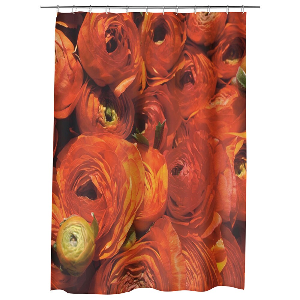 Perdea Dus, Cada, pentru Baie, Heartwork, Buchetel, Model Multicolor, Decoratiuni Baie, 150 x 200 cm