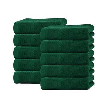 Set 10 prosoape maini Classic Collection, 100% bumbac, 30 x 50 cm, Verde Set 10 prosoape maini Classic Collection, 100% bumbac, 30 x 50 cm, Verde