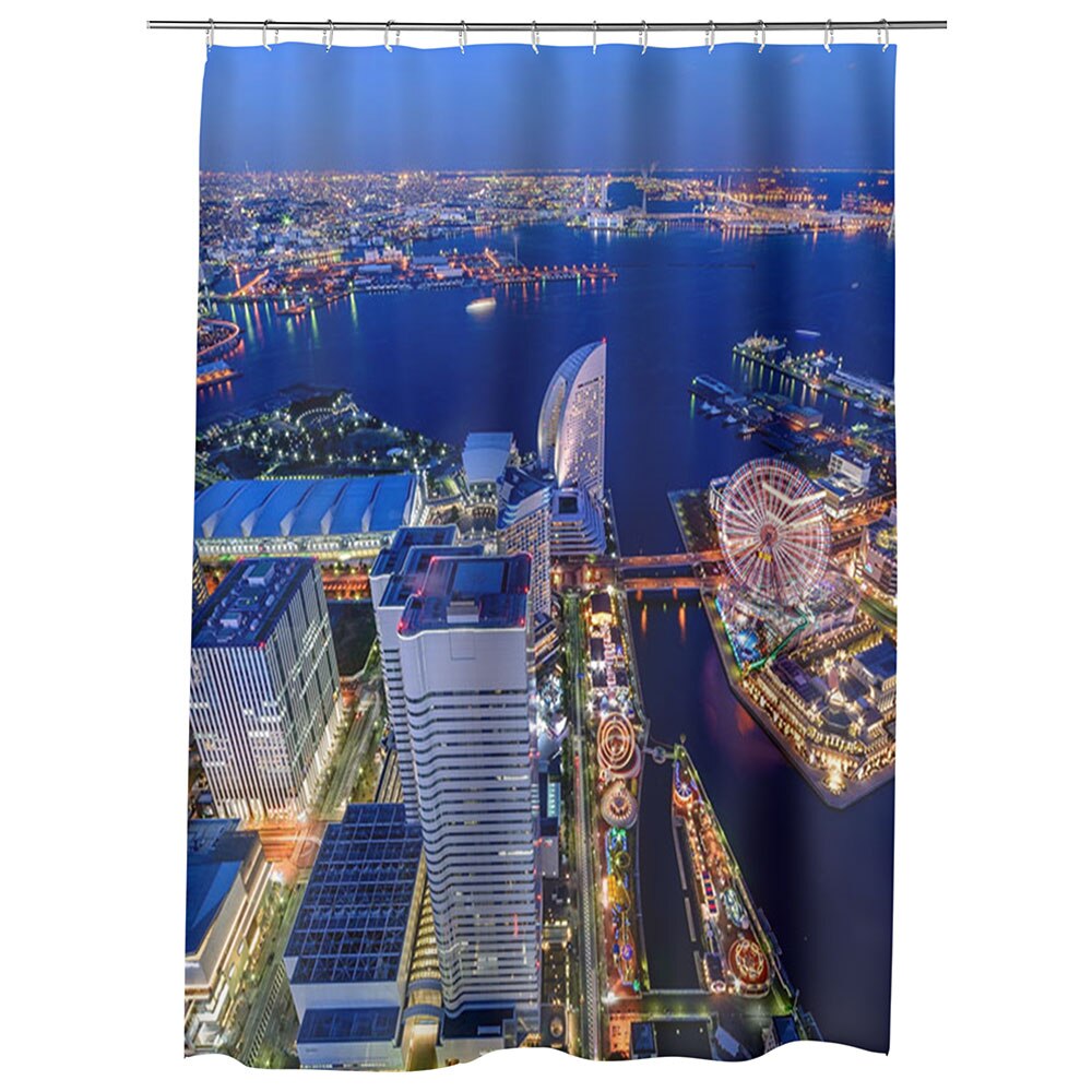 Perdea Dus, Cada, pentru Baie, Heartwork, Yokohoma Japonia, Model Multicolor, Decoratiuni Baie, 150 x 200 cm