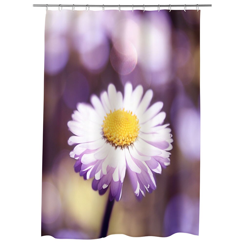 Perdea Dus, Cada, pentru Baie, Heartwork, Portret de margareta, Model Multicolor, Decoratiuni Baie, 150 x 200 cm