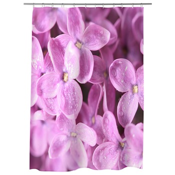 Perdea Dus, Cada, pentru Baie, Heartwork, Liliac violet, Model Multicolor, Decoratiuni Baie, 150 x 200 cm Perdea Dus, Cada, pentru Baie, Heartwork, Liliac violet, Model Multicolor, Decoratiuni Baie, 150 x 200 cm