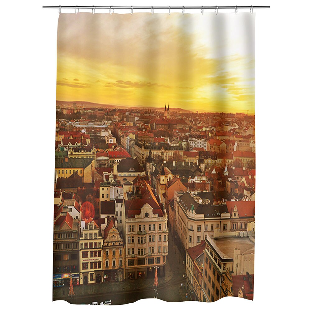 Perdea Dus, Cada, pentru Baie, Heartwork, Cehia, Model Multicolor, Decoratiuni Baie, 150 x 200 cm