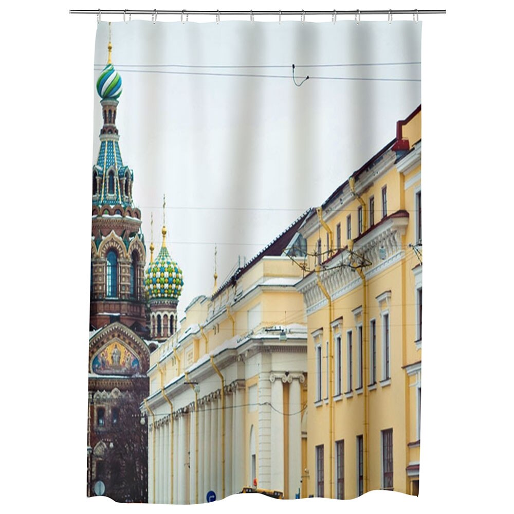 Perdea Dus, Cada, pentru Baie, Heartwork, St Petersburg Russia, Model Multicolor, Decoratiuni Baie, 150 x 200 cm