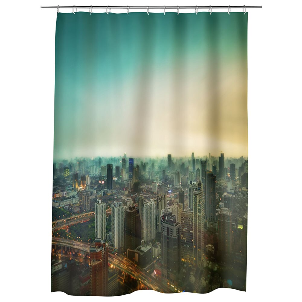 Perdea Dus, Cada, pentru Baie, Heartwork, Shanghai, Model Multicolor, Decoratiuni Baie, 150 x 200 cm