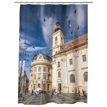 Perdea Dus, Cada, pentru Baie, Heartwork, Sibiu Romania, Model Multicolor, Decoratiuni Baie, 150 x 200 cm Perdea Dus, Cada, pentru Baie, Heartwork, Sibiu Romania, Model Multicolor, Decoratiuni Baie, 150 x 200 cm