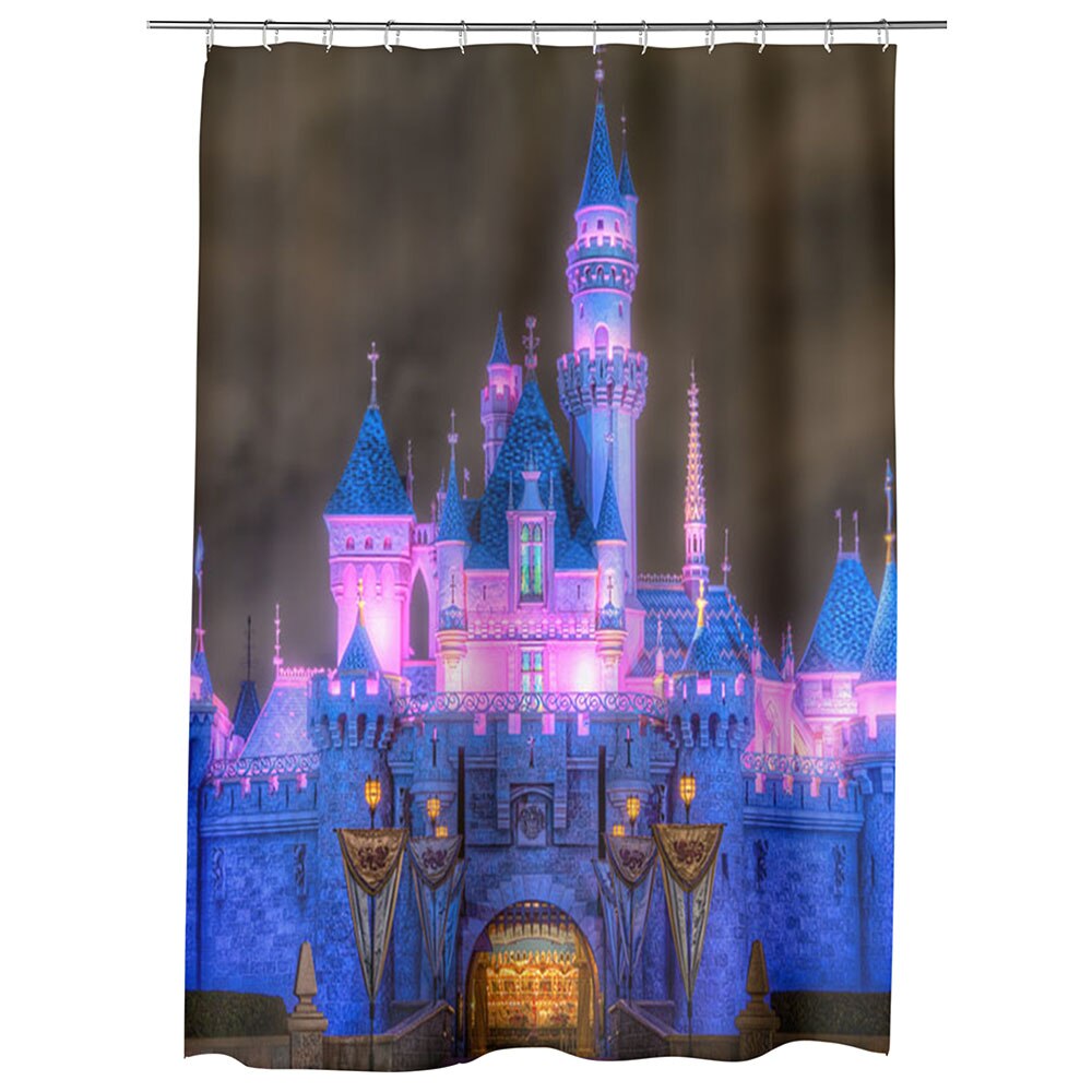 Perdea Dus, Cada, pentru Baie, Heartwork, Frumoasa adormita, Model Multicolor, Decoratiuni Baie, 150 x 200 cm