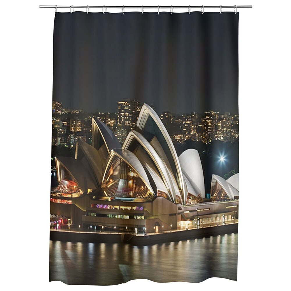 Perdea Dus, Cada, pentru Baie, Heartwork, Sydney Australia, Model Multicolor, Decoratiuni Baie, 150 x 200 cm