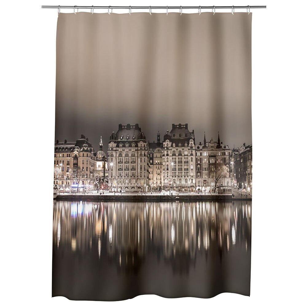 Perdea Dus, Cada, pentru Baie, Heartwork, Stockholm, Model Multicolor, Decoratiuni Baie, 150 x 200 cm