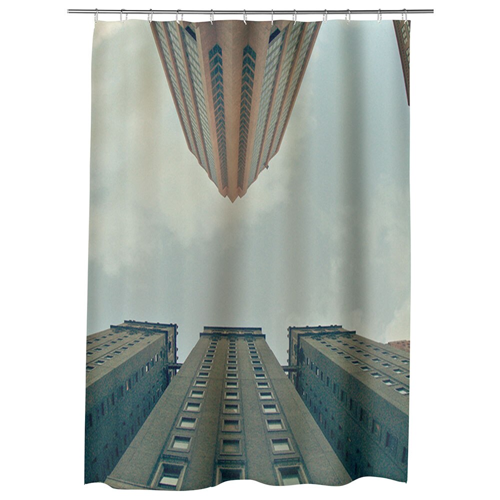 Perdea Dus, Cada, pentru Baie, Heartwork, In sus, Model Multicolor, Decoratiuni Baie, 150 x 200 cm