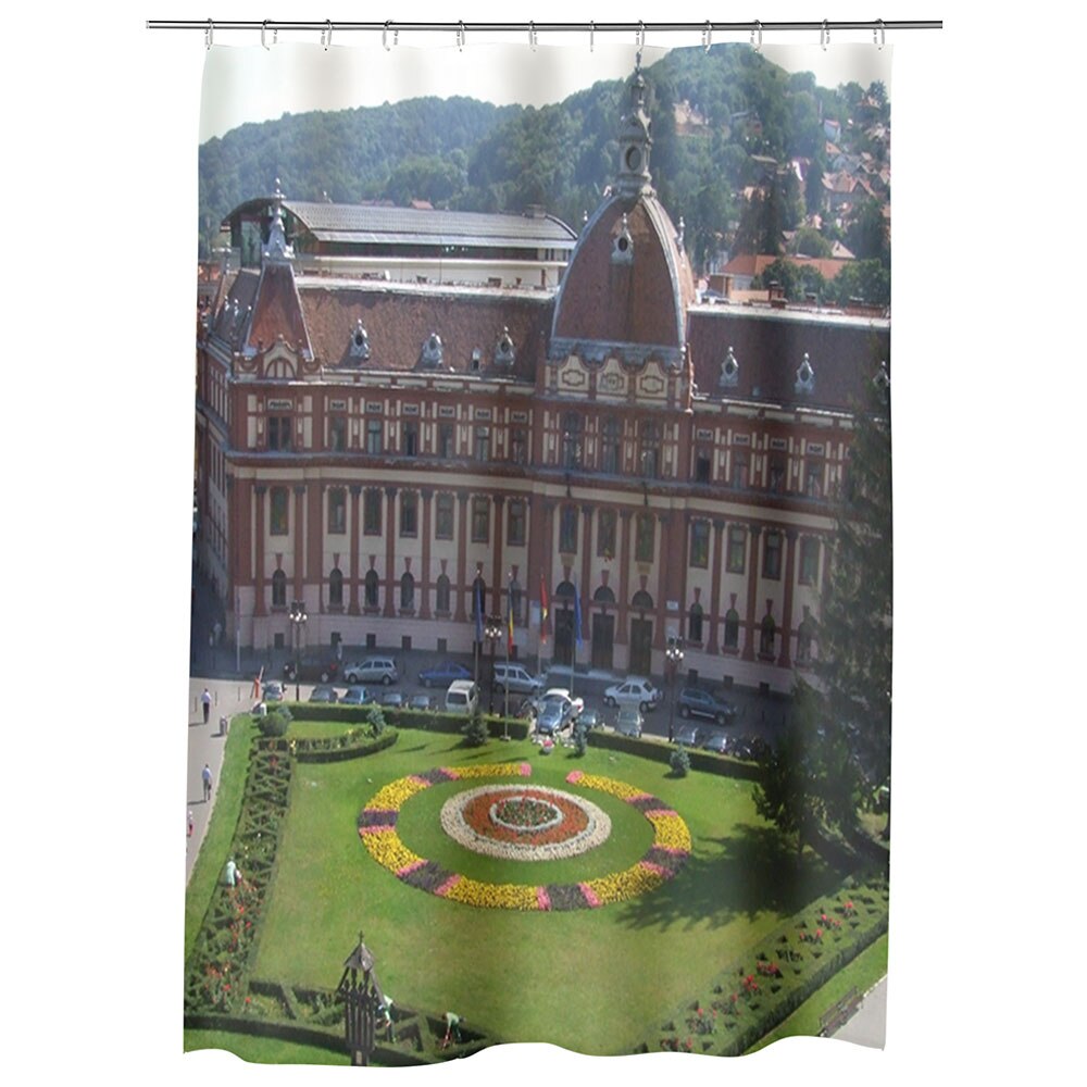 Perdea Dus, Cada, pentru Baie, Heartwork, Brasov Romania, Model Multicolor, Decoratiuni Baie, 150 x 200 cm