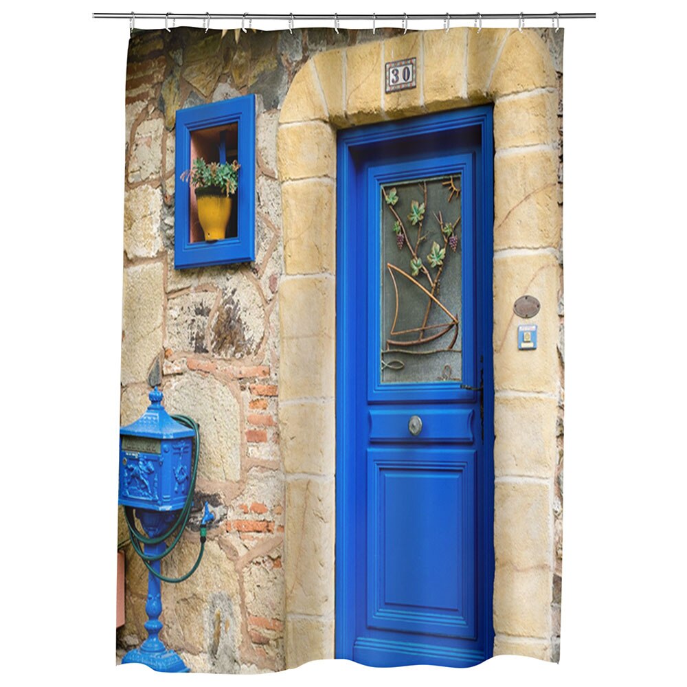 Perdea Dus, Cada, pentru Baie, Heartwork, In Franta, Model Multicolor, Decoratiuni Baie, 150 x 200 cm