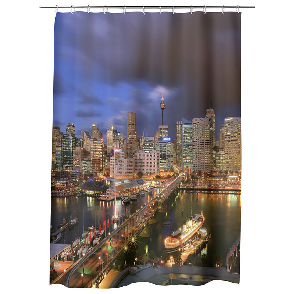 Perdea Dus, Cada, pentru Baie, Heartwork, Sidney Australia, Model Multicolor, Decoratiuni Baie, 150 x 200 cm