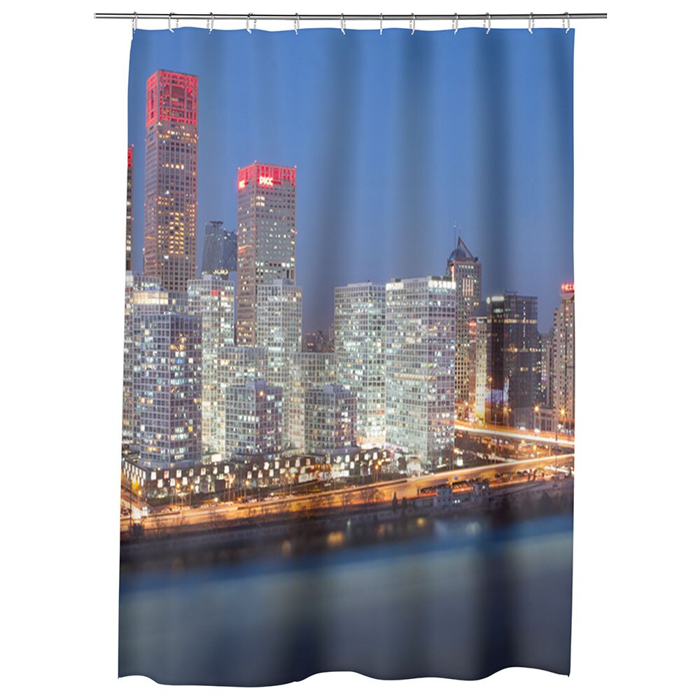 Perdea Dus, Cada, pentru Baie, Heartwork, Beijing China, Model Multicolor, Decoratiuni Baie, 150 x 200 cm