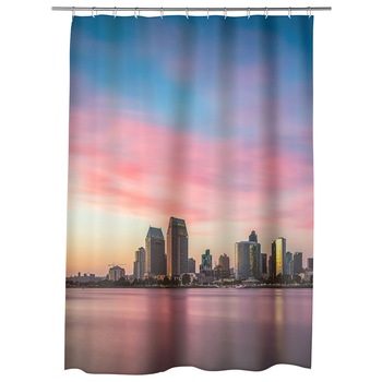 Perdea Dus, Cada, pentru Baie, Heartwork, Cer colorat in Coronado, Model Multicolor, Decoratiuni Baie, 150 x 200 cm Perdea Dus, Cada, pentru Baie, Heartwork, Cer colorat in Coronado, Model Multicolor, Decoratiuni Baie, 150 x 200 cm