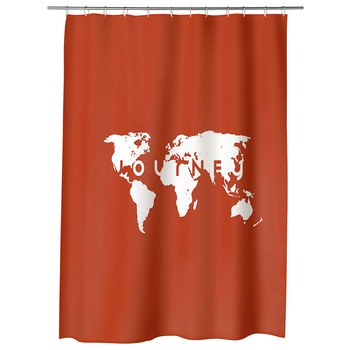 Perdea Dus, Cada, pentru Baie, Heartwork, Calatorie in jurul lumii, Model Multicolor, Decoratiuni Baie, 150 x 200 cm Perdea Dus, Cada, pentru Baie, Heartwork, Calatorie in jurul lumii, Model Multicolor, Decoratiuni Baie, 150 x 200 cm