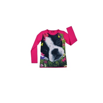 Bluza pentru fetite ATUT A-5183, Roz, 110 Bluza pentru fetite ATUT A-5183, Roz, 110