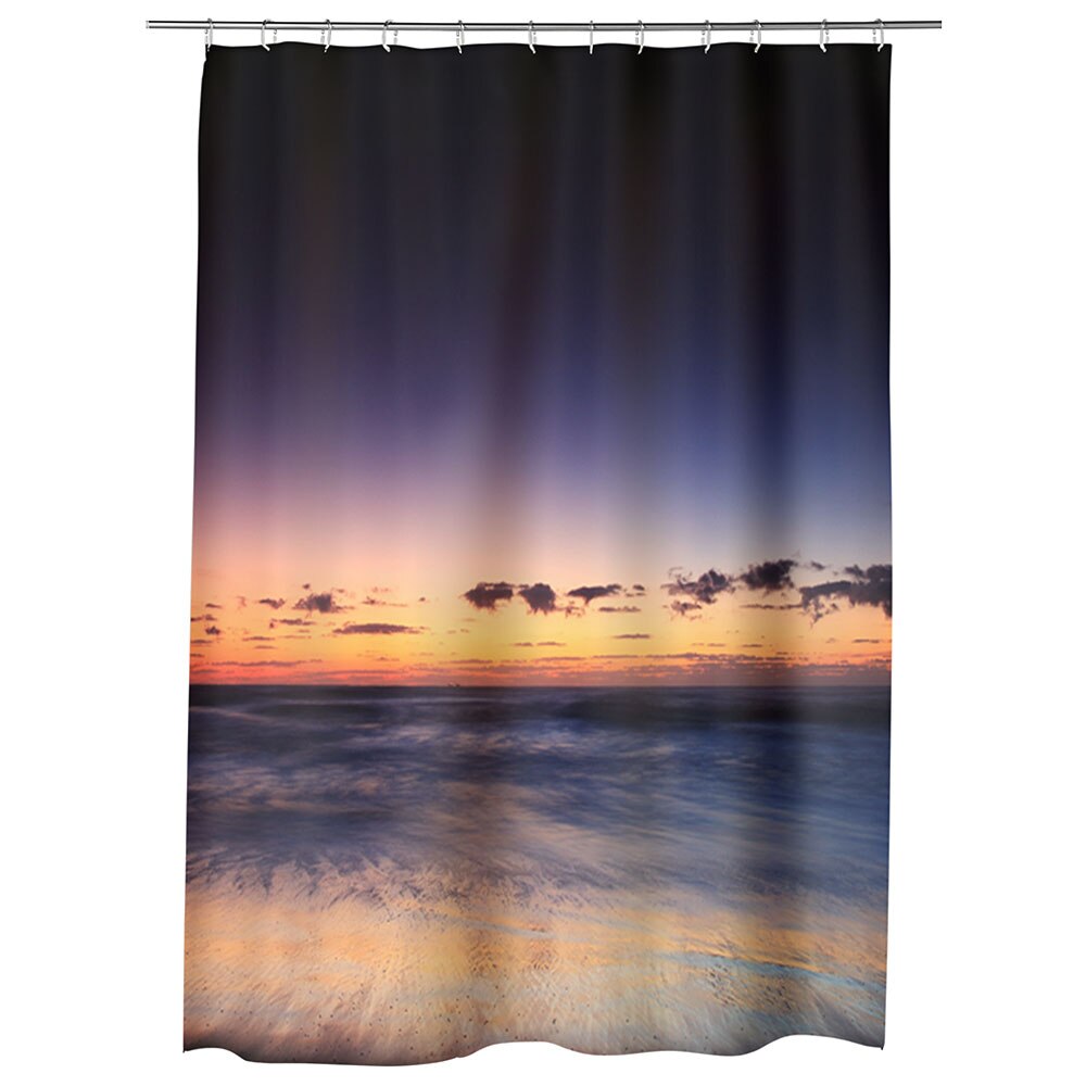 Perdea Dus, Cada, pentru Baie, Heartwork, Asfintit, Model Multicolor, Decoratiuni Baie, 150 x 200 cm