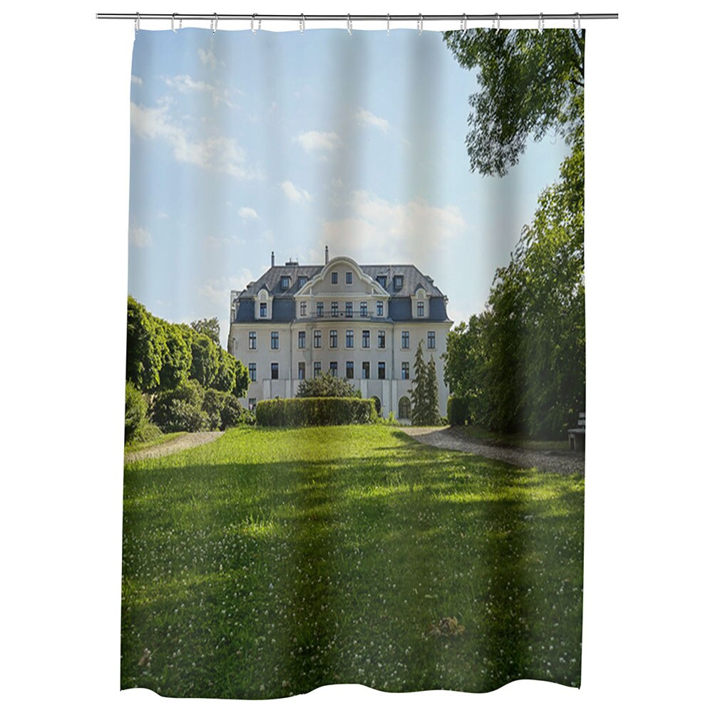 Perdea Dus, Cada, pentru Baie, Heartwork, La palat, Model Multicolor, Decoratiuni Baie, 150 x 200 cm