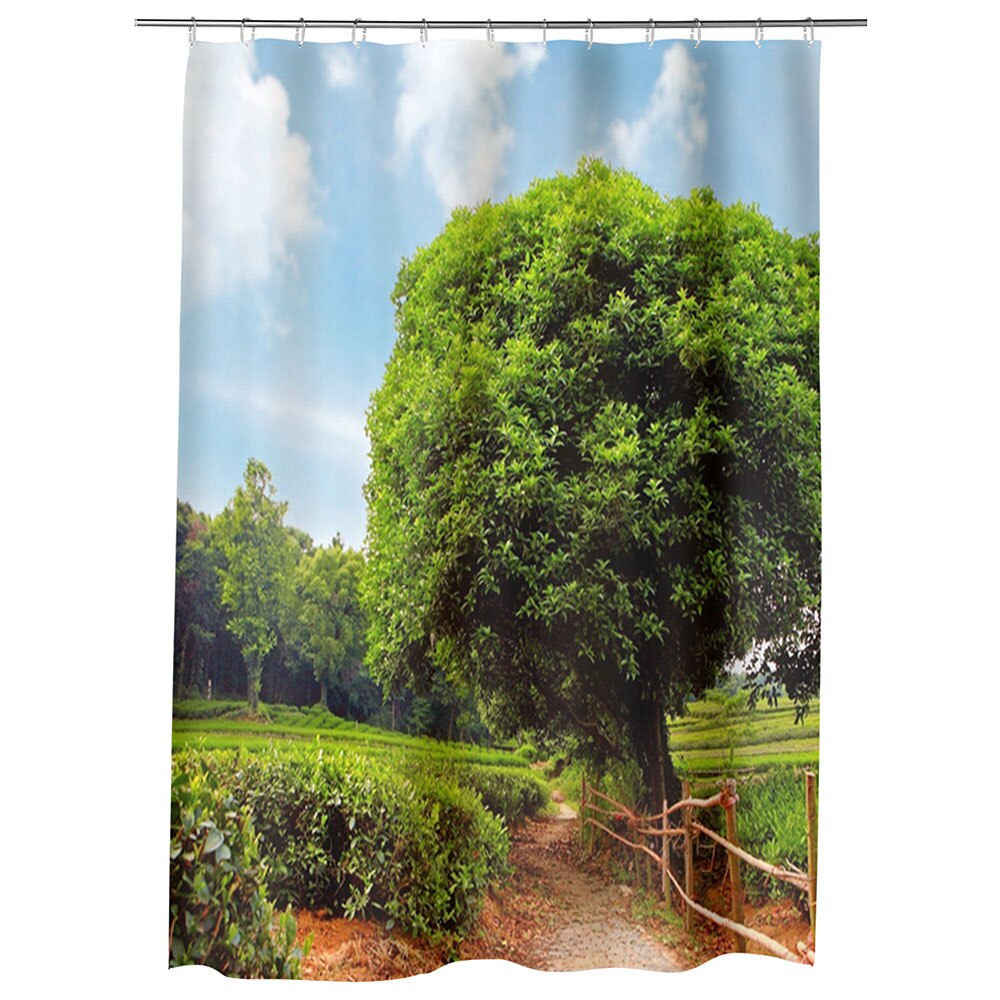 Perdea Dus, Cada, pentru Baie, Heartwork, Coroana perfecta, Model Multicolor, Decoratiuni Baie, 150 x 200 cm