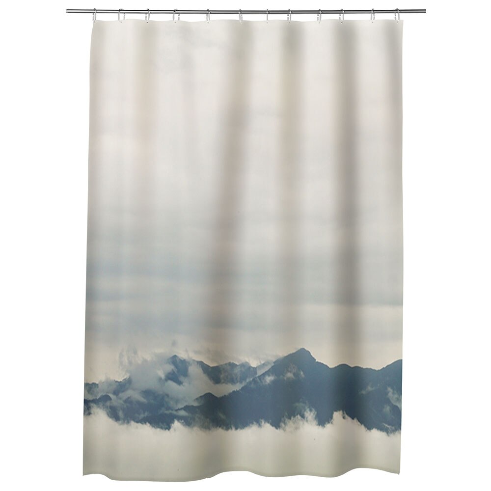 Perdea Dus, Cada, pentru Baie, Heartwork, Creste peste nori, Model Multicolor, Decoratiuni Baie, 150 x 200 cm