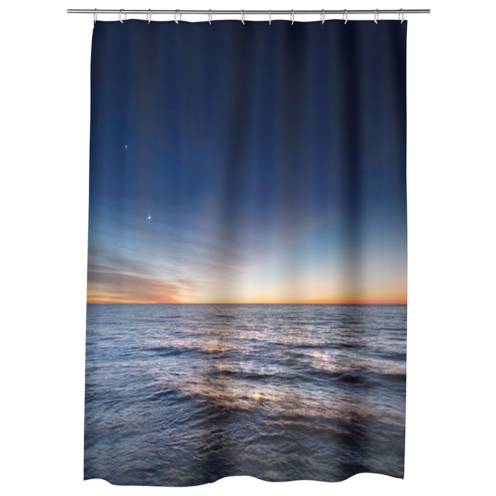 Perdea Dus, Cada, pentru Baie, Heartwork, Degrade, Model Multicolor, Decoratiuni Baie, 150 x 200 cm