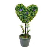floare artificiala ornamentala in ghiveci bonsai inflorit mov cu frunzulite verzi inaltime 25 cm imagen 30_0_
0