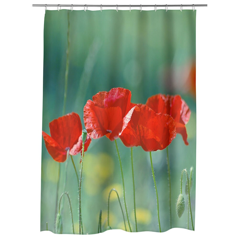 Perdea Dus, Cada, pentru Baie, Heartwork, Cativa prieteni, Model Multicolor, Decoratiuni Baie, 150 x 200 cm