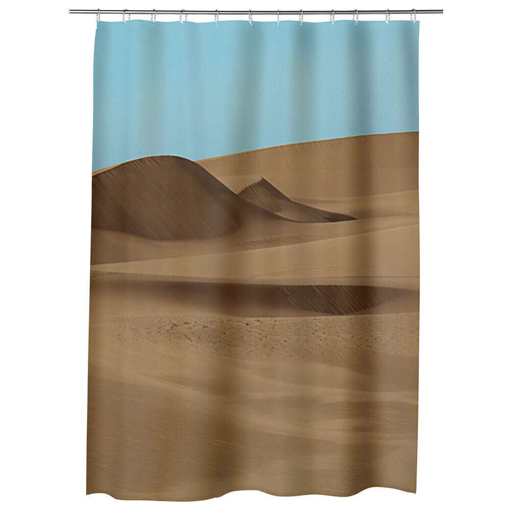Perdea Dus, Cada, pentru Baie, Heartwork, Desert, Model Multicolor, Decoratiuni Baie, 150 x 200 cm