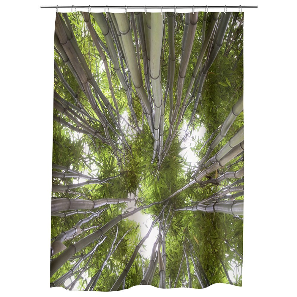 Perdea Dus, Cada, pentru Baie, Heartwork, Brazi, Model Multicolor, Decoratiuni Baie, 150 x 200 cm