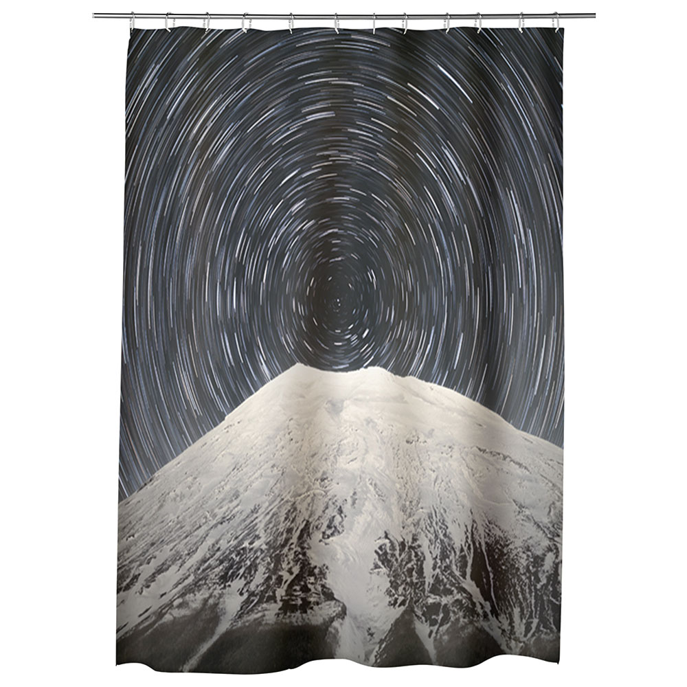 Perdea Dus, Cada, pentru Baie, Heartwork, Spirala, Model Multicolor, Decoratiuni Baie, 150 x 200 cm