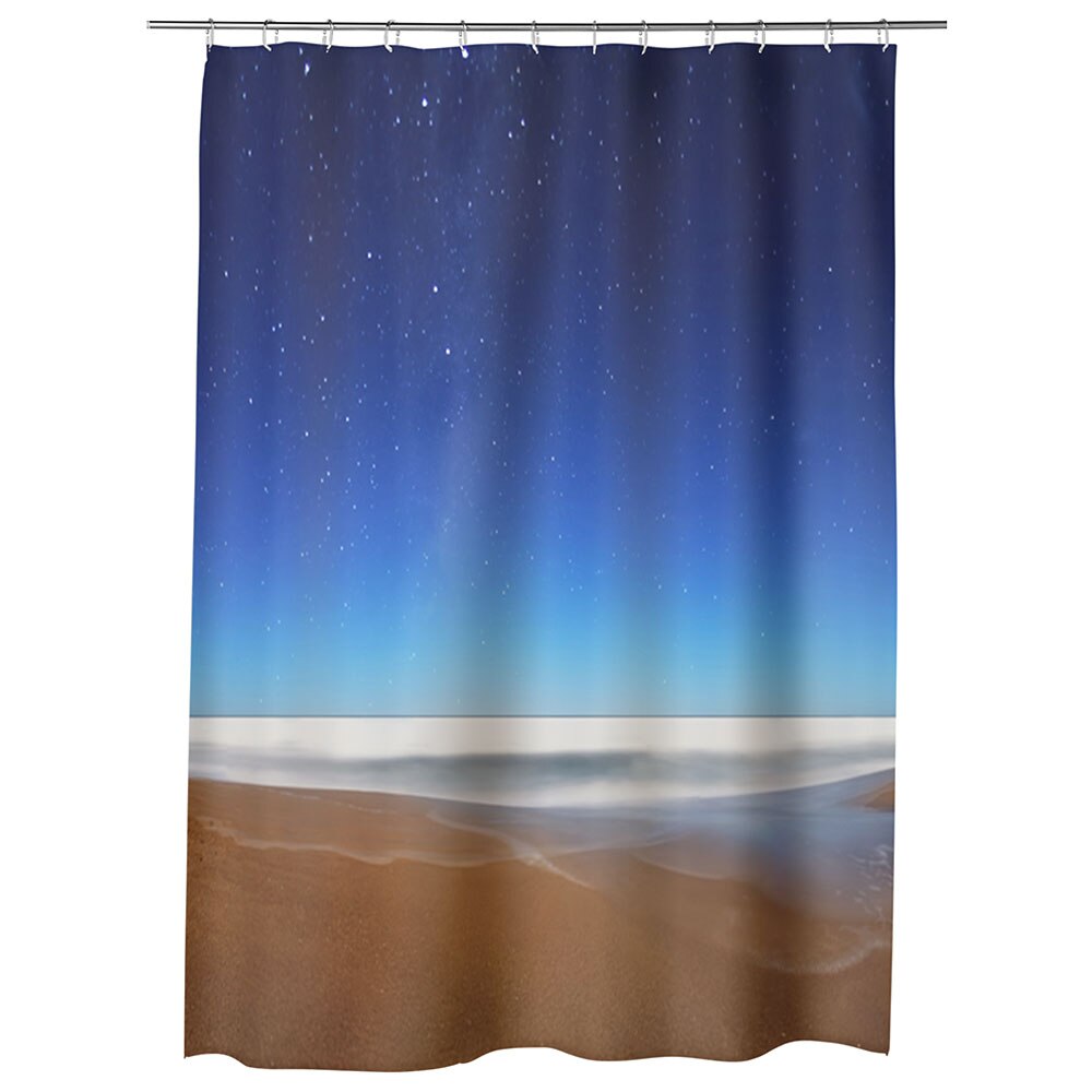 Perdea Dus, Cada, pentru Baie, Heartwork, Apar stelele, Model Multicolor, Decoratiuni Baie, 150 x 200 cm