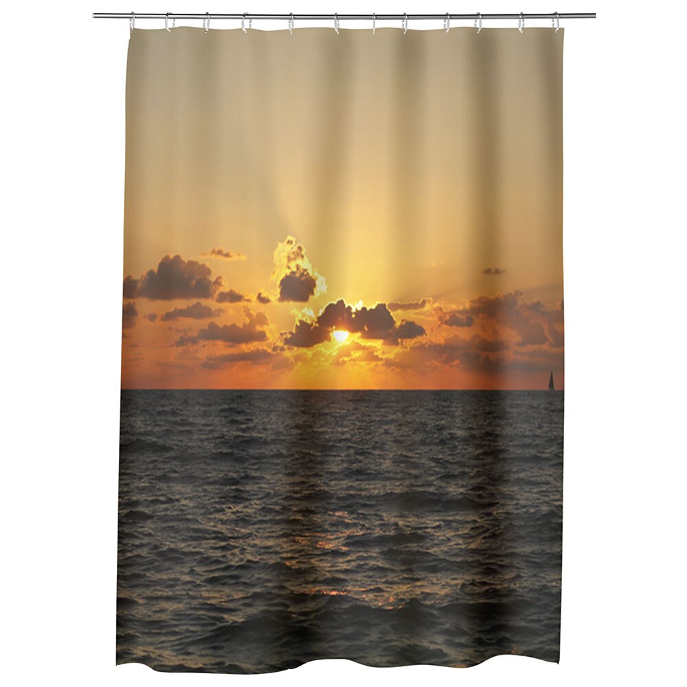 Perdea Dus, Cada, pentru Baie, Heartwork, Aproape noapte, Model Multicolor, Decoratiuni Baie, 150 x 200 cm